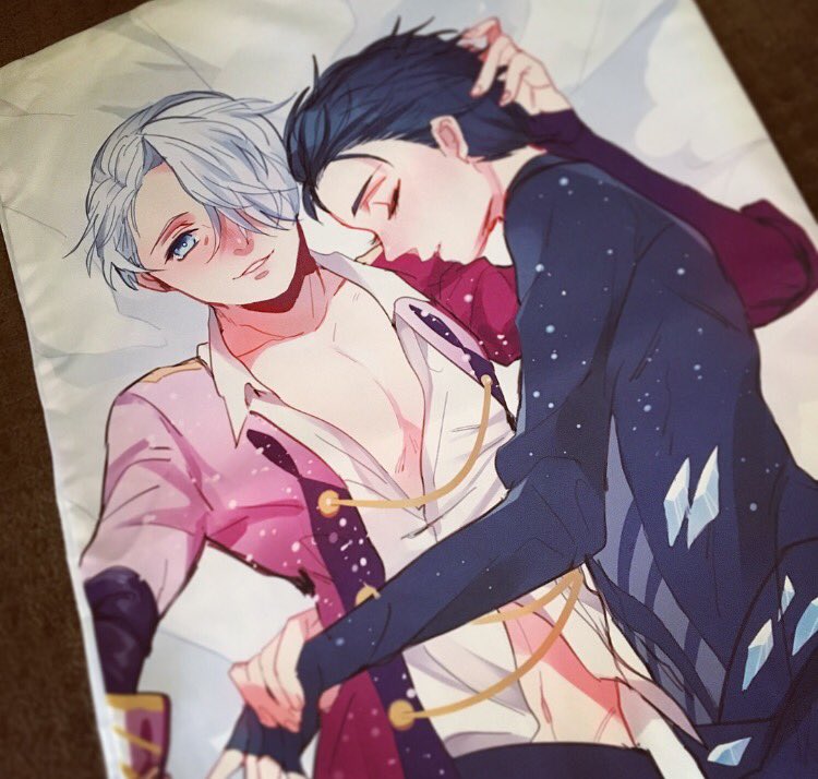 Yuri On Ice Victor + Yuri Body Pillow