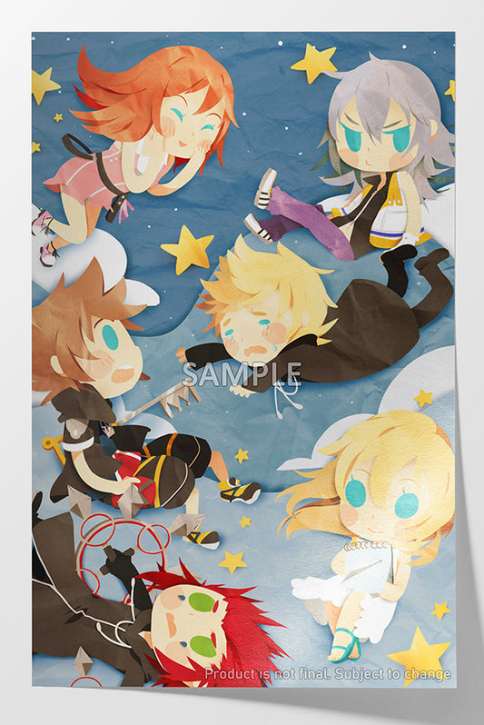 Kingdom Hearts 2 Mini Print