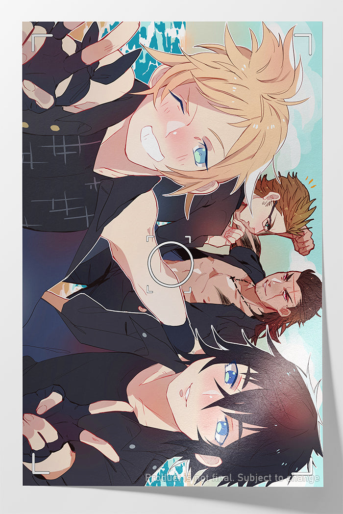Final fantasy XV Mini Print