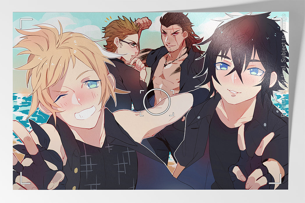 Final fantasy XV Mini Print