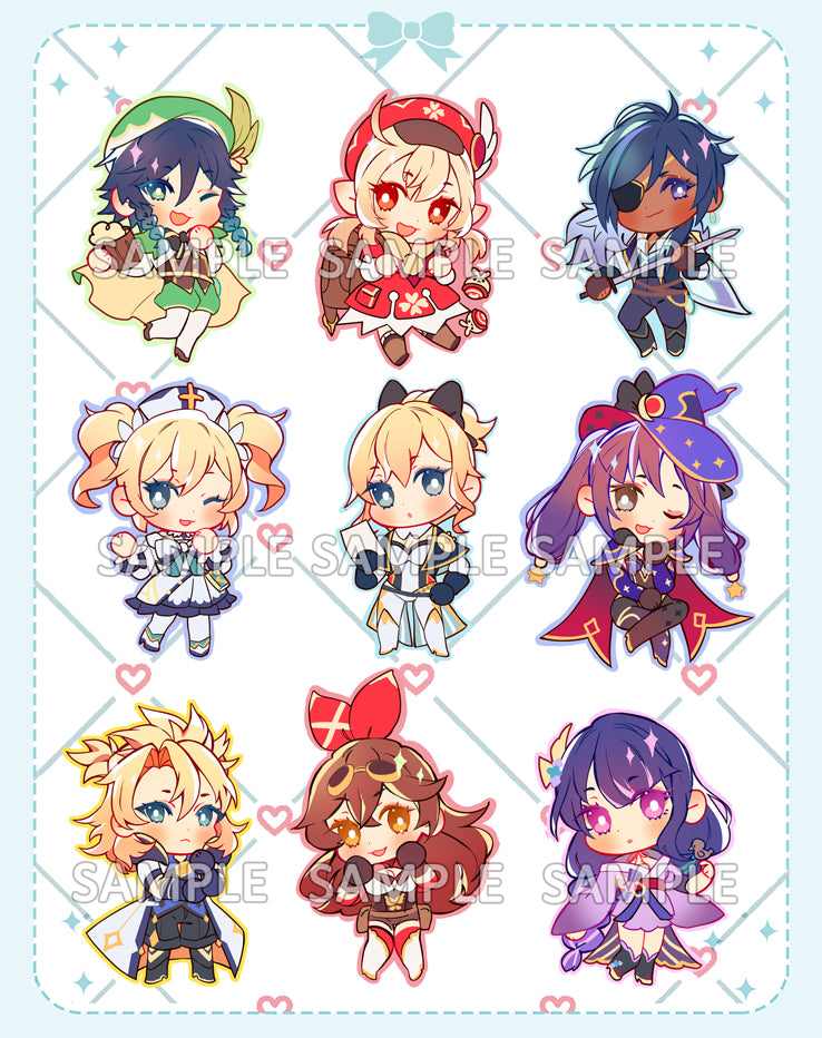 Genshin Impact Single Sticker