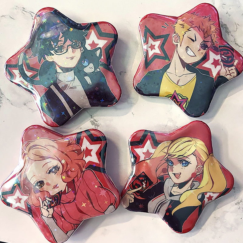 Persona 5 Star Buttons