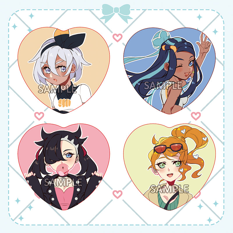Pokemon heart buttons