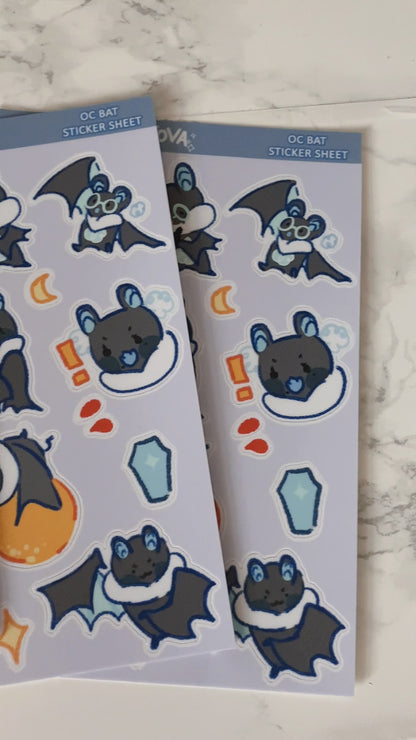 OC Bat sticker sheet