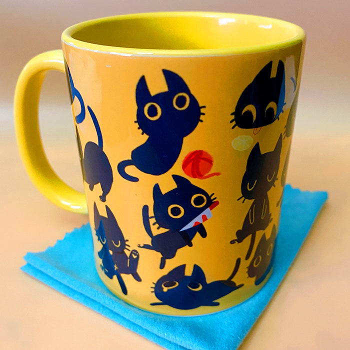 Potato Black Cat Mug