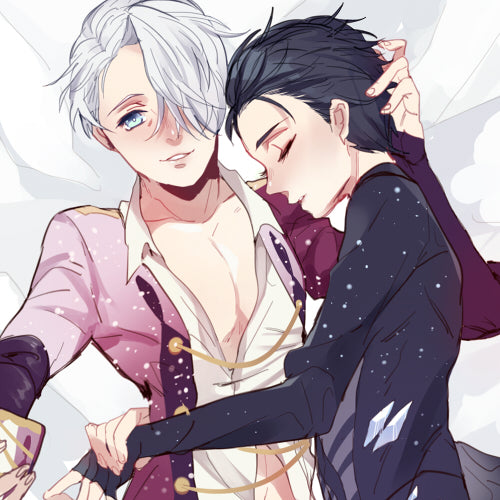 Yuri On Ice Victor + Yuri Body Pillow