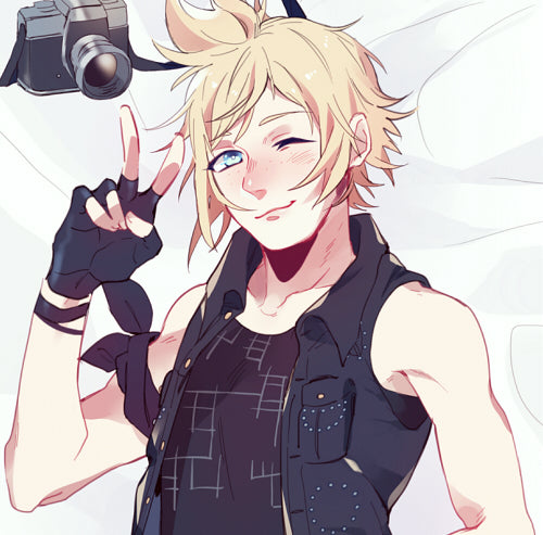 Final Fantasy XV Prompto Body Pillow