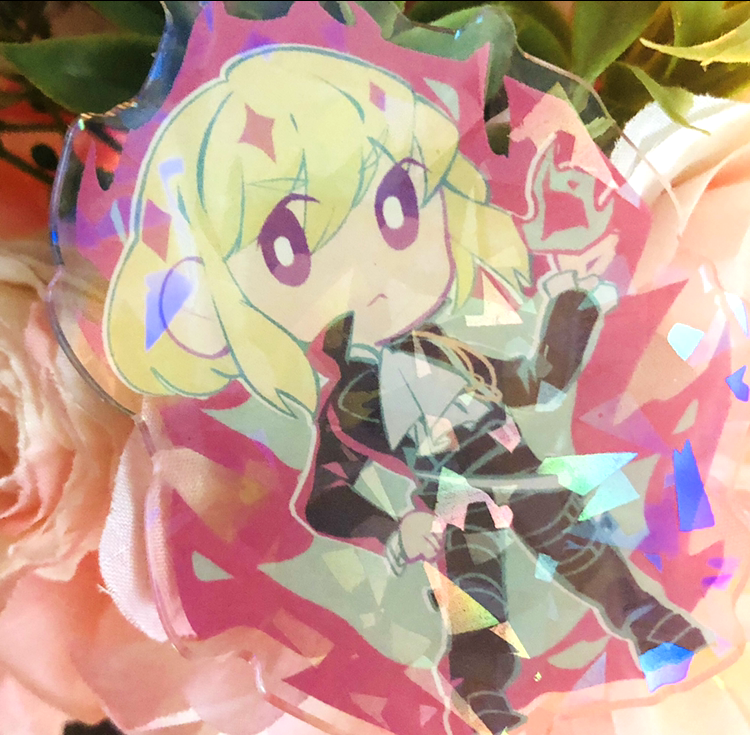 Promare Lio holographic charm