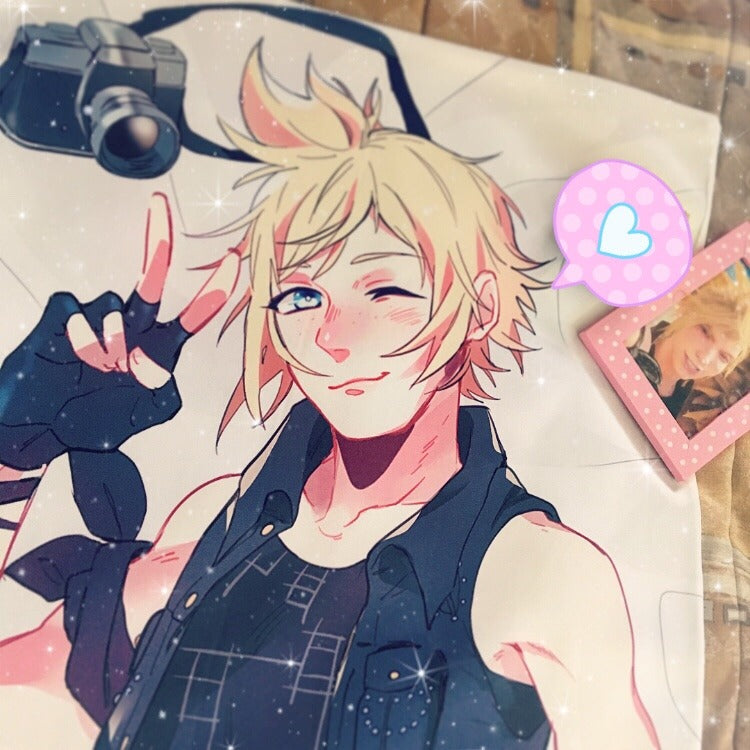 Final Fantasy XV Prompto Body Pillow