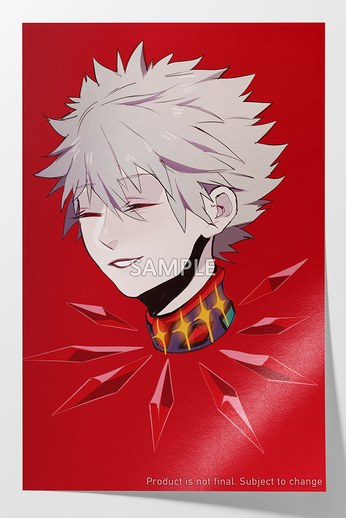 Evangelion Kaworu Mini Print