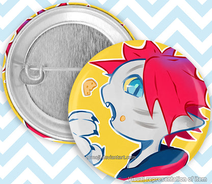 Kingdom Hearts Monster Sora Button