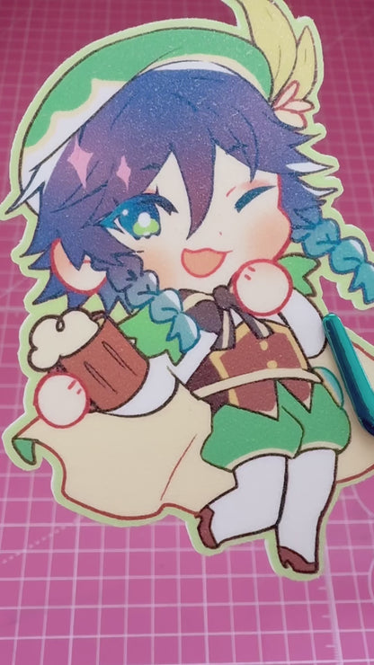 Genshin Impact Single Sticker