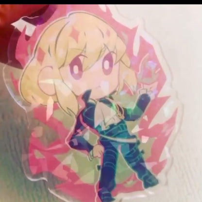 Promare Lio holographic charm