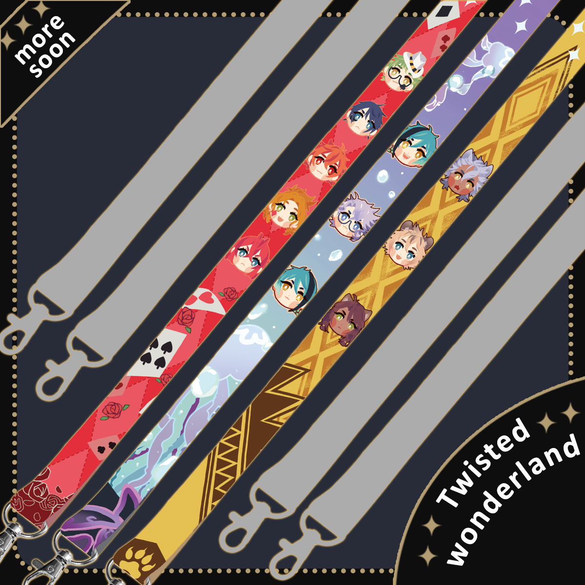 Twisted Wonderland Lanyard